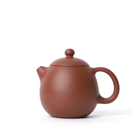 Yixing Teapot Clay China Original red clay (Zi Ni) hand finished, 100ml