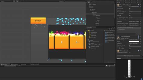 Unity D Ui Particles Demo Youtube
