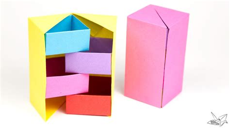 Origami Secret Stepper Box Tutorial