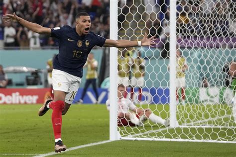 FRA VS DEN Mbappe Helps France Become First Team To Qualify For FIFA