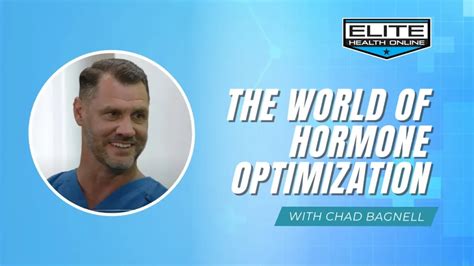 Dive Into The World Of Hormone Optimization Elite Health Online