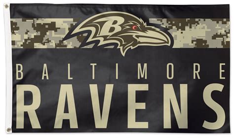 Baltimore Ravens Flag 3x5 Digi Camo