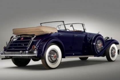 Packard Individual Custom Twelve Twin Six Sport Phaeton By