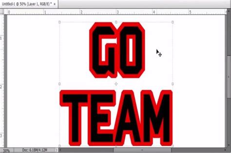 How to Outline Text in Photoshop Elements