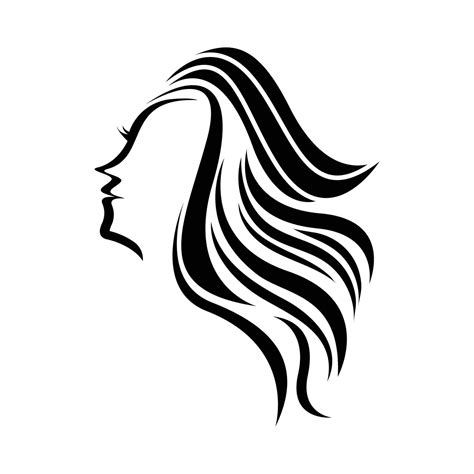 Women beauty, salon, spa, hair minimalist logo design 24239880 Vector ...