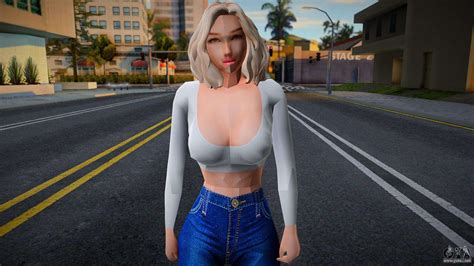 Sexy Blonde For GTA San Andreas