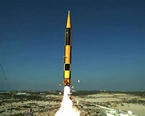 Arrow 3 Long Range Anti Ballistic Missile Technical Data Sheet