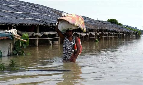 Six Dead 3 5 Lakh Affected As Assam Flood Situation Deteriorates