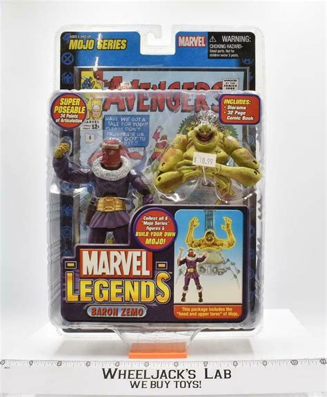 Baron Zemo Avengers Marvel Legends Mojo Series 2006 Toy Biz NEW MOSC