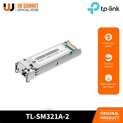 TP Link TL SM321A 2 1000Base BX WDM Bi Directional SFP Module Shopee