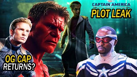 Captain America New World Order INSANE PLOT LEAKS Huge Reveals