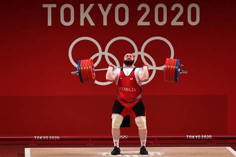 Georgian Weightlifter Breaks Three World Records Lifts Nearly 1100