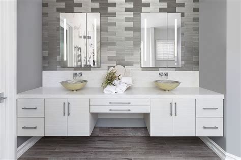 Modern Master Bathroom Vanity