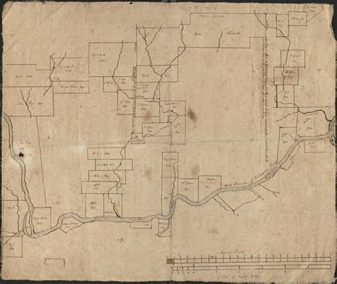 Cadastral Map Of Lehigh Valley Lands Between Allentown Bethlehem