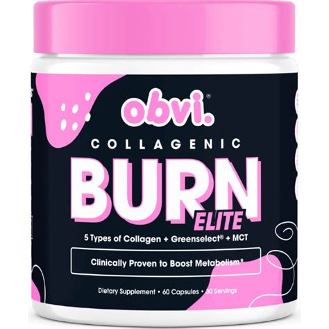 Obvi Collagen Burn Elite By Obvi Lowest Prices At Muscle Strength