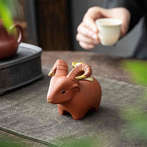 China Yixing Zisha Handmade Goat Tea Pet Decoration Home - Etsy