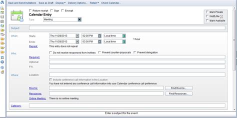 Lotus notes step by step on how to use Calendar - Techyv.com