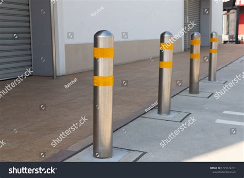 Steel Traffic Bollards Images Stock Photos Vectors Shutterstock