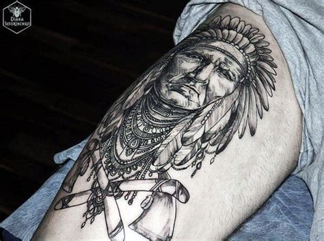 40 Strong And Perfect Warrior Tattoos Bored Art Native American