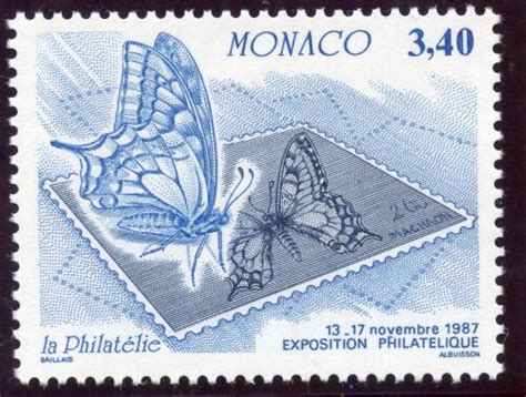 Stamp Timbre De Monaco N Faune Papillon Et Timbre Poste Ebay