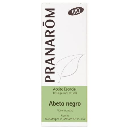 Comprar Pranarom Aceite Esencial Abeto Negro Agujas Bio Ml A Precio