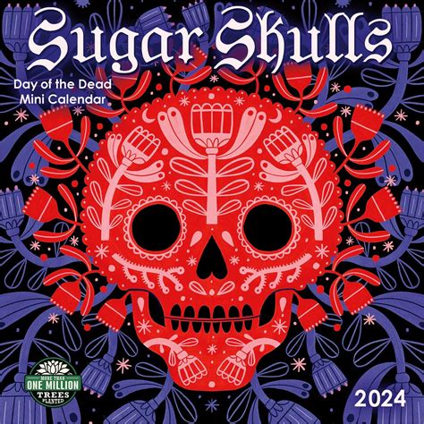 Day Of The Dead 2018 Wall Calendar: Sugar Skulls 5