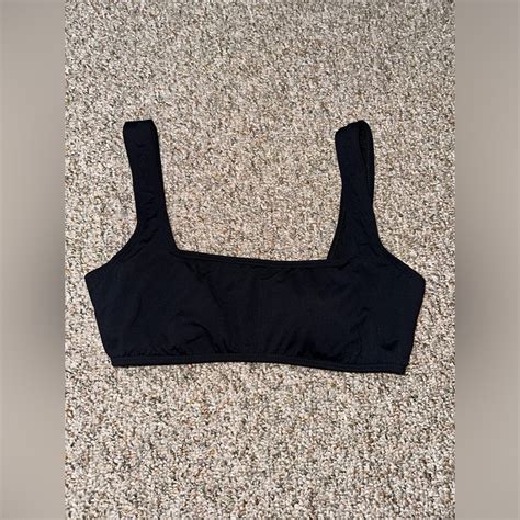 Black Billabong Tank Bikini Top Gem