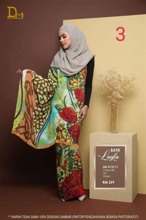 Batik Layla Desa Murni Batik Lazada