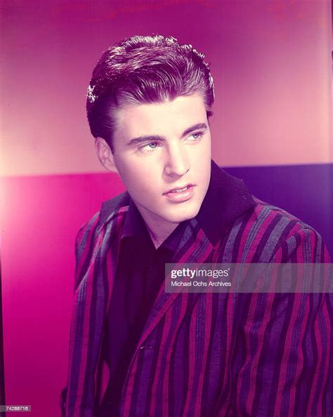 Pop Singer Rick Nelson Poses For A Portrait In Circa 1957 News Photo