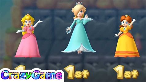 Mario Party 10 Coin Challenge Daisy Vs Rosalina Vs Peach Vs Toadette