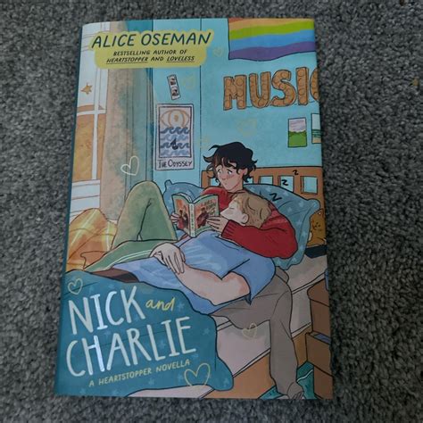 Nick And Charlie Book A Heartstopper Depop