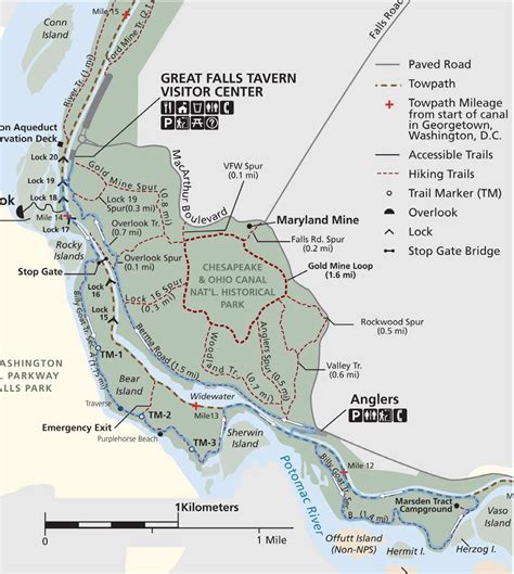 Billy Goat Trail Map – Map Of The Usa With State Names