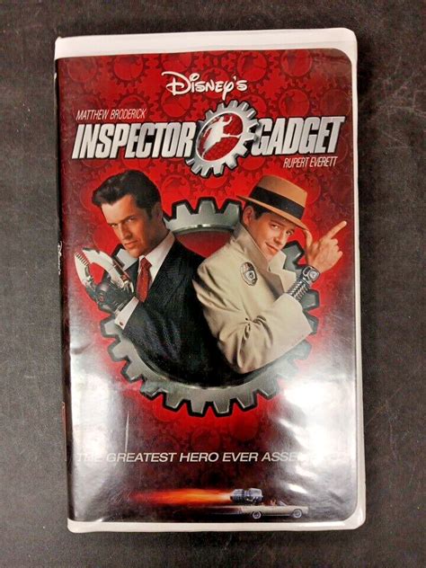 Inspector Gadget Vhs Clam Shell Case Vgc Ebay