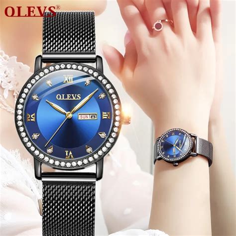 Buy Olevs Women Dress Watches Luxury Brand Ladies