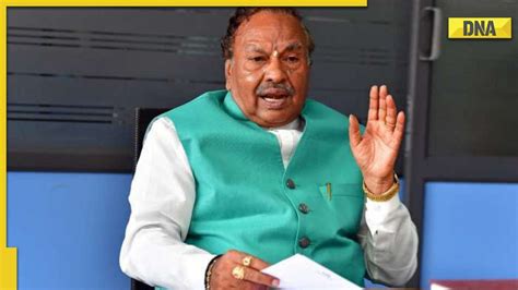 Ex Karnataka Minister Ks Eshwarappa Gets Clean Chit In Contractor