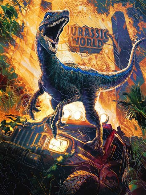 Jurassic World Fallen Kingdom Poster 2021