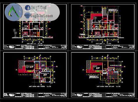 مجموعة مخططات منازل 30 مخطط اوتوكاد Dwg