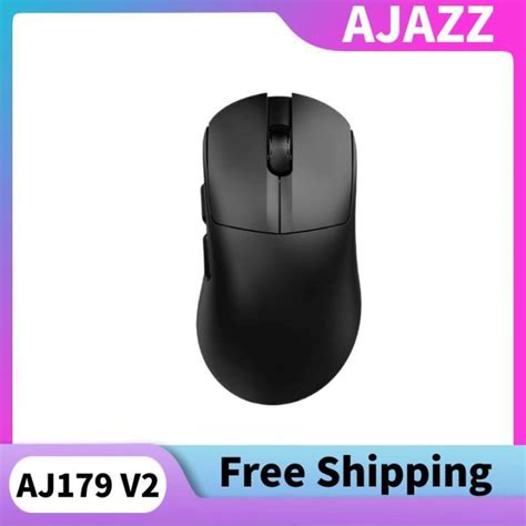 ajazz aj  max hz wireless dual mode  hand mouse