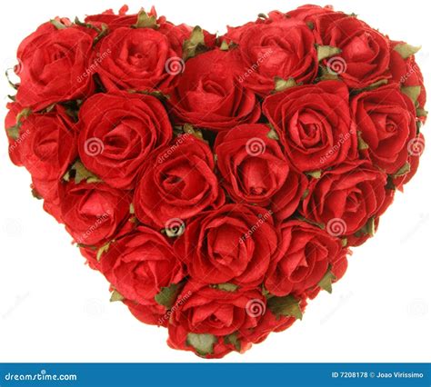 Heart Of Roses Valentine's Day Concept Stock Photo - Image: 7208178