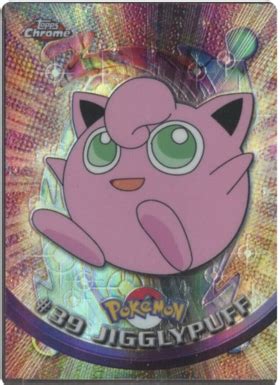 Jigglypuff Topps Series Pokemon Card