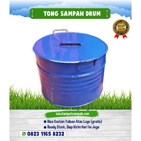 Jual Tong Sampah Drum Besi Liter Shopee Indonesia