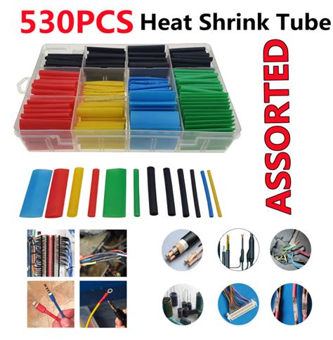 Heat Shrink Tubing Electrical Wire Cable Electric Insulation Heat