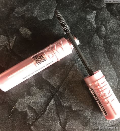 Тушь для ресниц MAYBELLINE Sky high - «Одна из самых хайповых тушей ...