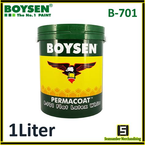 Boysen Permacoat Latex Paint White 1 Liter Lazada Ph