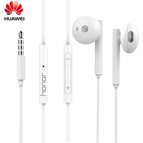 Original HUAWEI Honor Earphone AM115 Half In Ear Headset With Mic