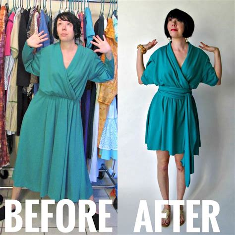 Upcycle A Thrift Store Dress From Frump To Fab In Just 3 Easy Steps No