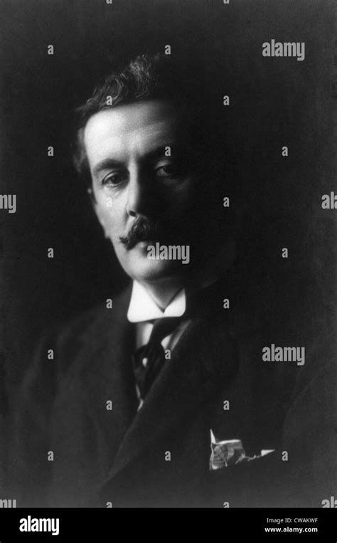 Giacomo Puccini Italian Opera Composer Stock Photo