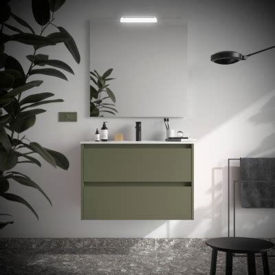 Mueble De Ba O Noja Cajones Green Satin Lavabo