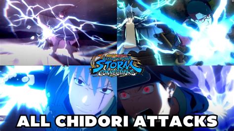 All Chidori Attacks Jutsus And Ultimate Jutsus Naruto X Boruto