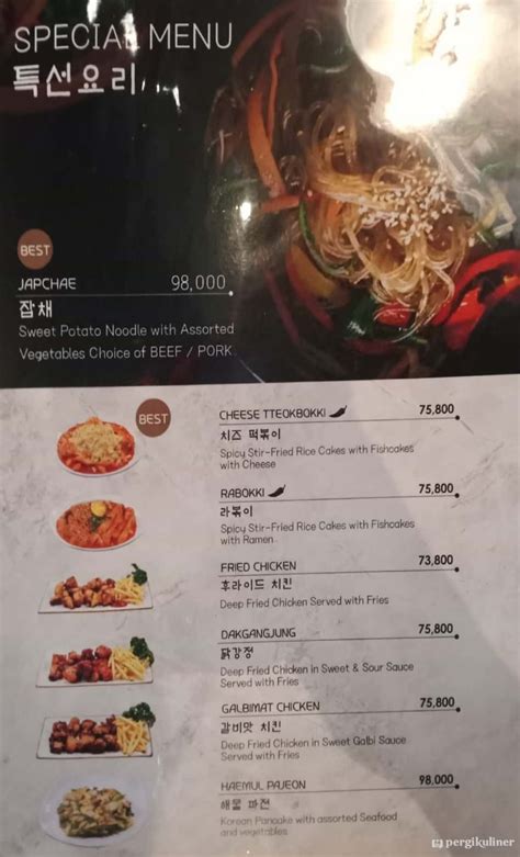 Selalu Diperbarui Menu Jeju Don Alam Sutera Tangerang